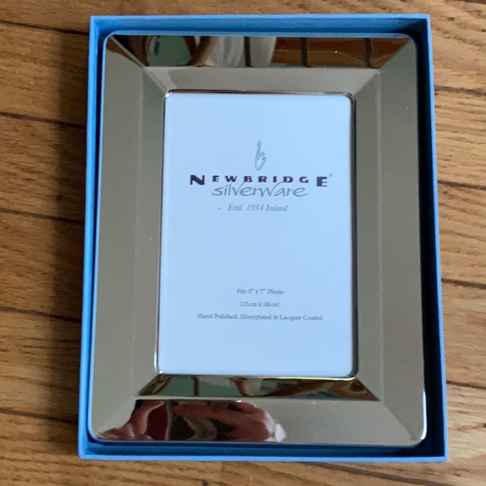 Irish Newbridge silver photo frame